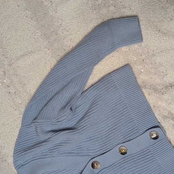 H&M Blue Cardigan Sweater - Picture 3 of 8